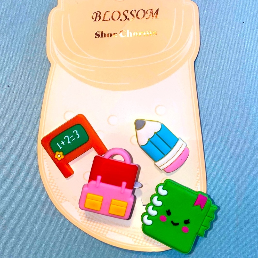 So Cute These Croc Charms Are. School Croc Charms